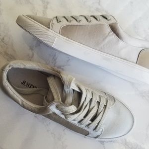 Justfab grey sneakers